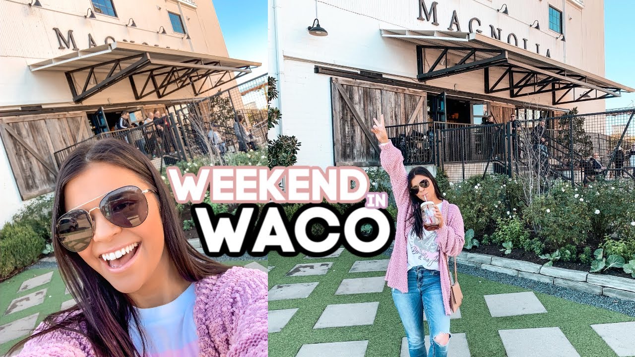 MY FIRST TIME IN TEXAS! | A WEEKEND IN WACO TRAVEL VLOG WITH AMBER MASSEY
