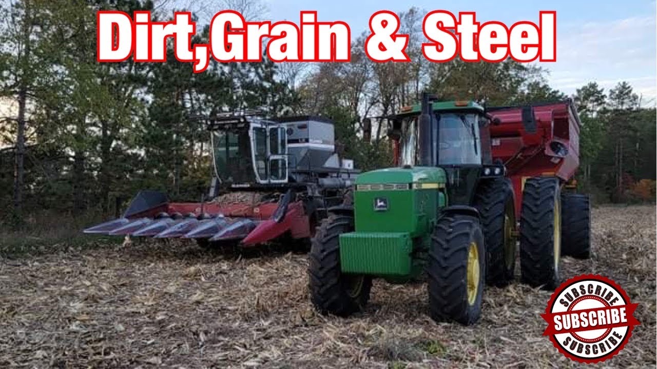 Unstoppable L2 Gleaner Combine Mud Bogging Video!!