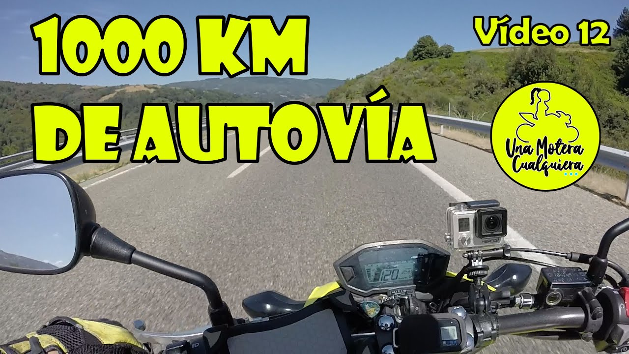 1000 km de autovía sola en moto. Consejos para sobrevivir al tiempo, el viento, la ola de calor...