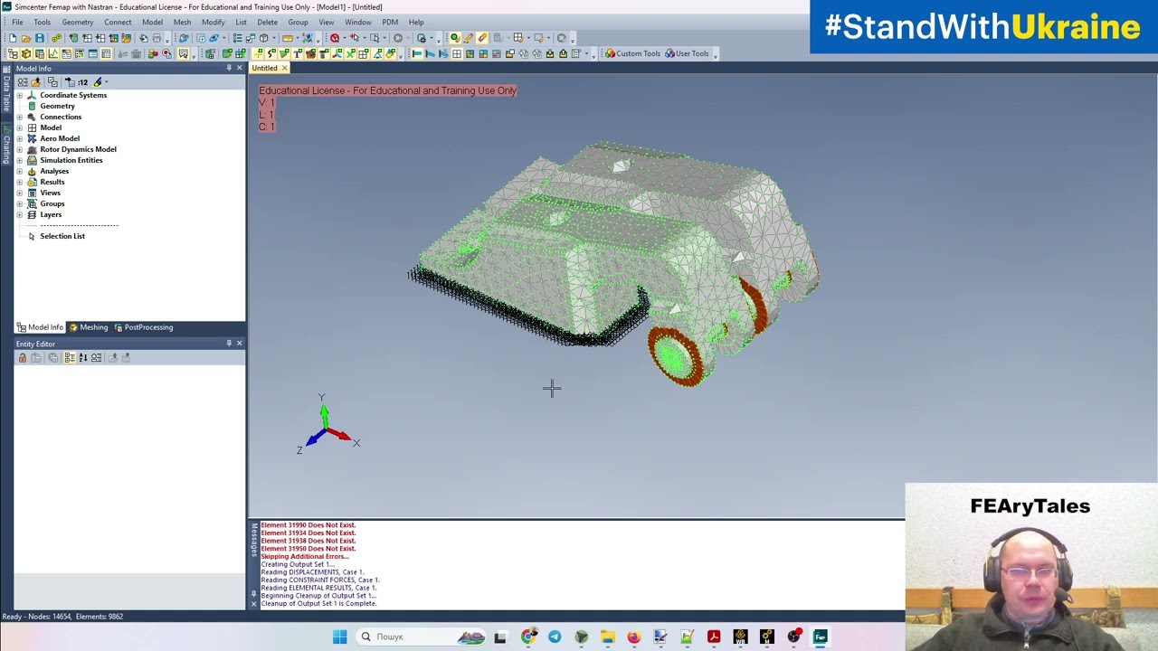 Different Statement - Different Result. Visualization Options in Different CAE