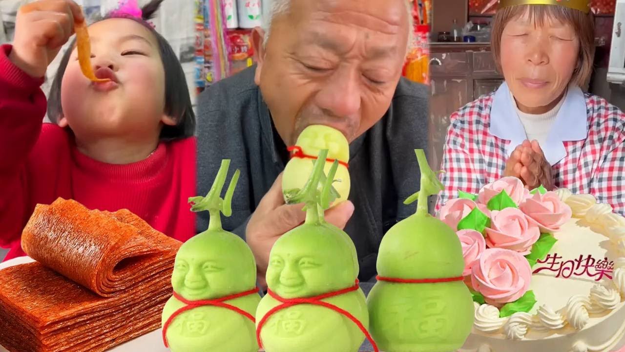 Kumpulan video TikTok camilan Tiongkok jaman dulu, kompilasi camilan Tiongkok masa kecilEP715