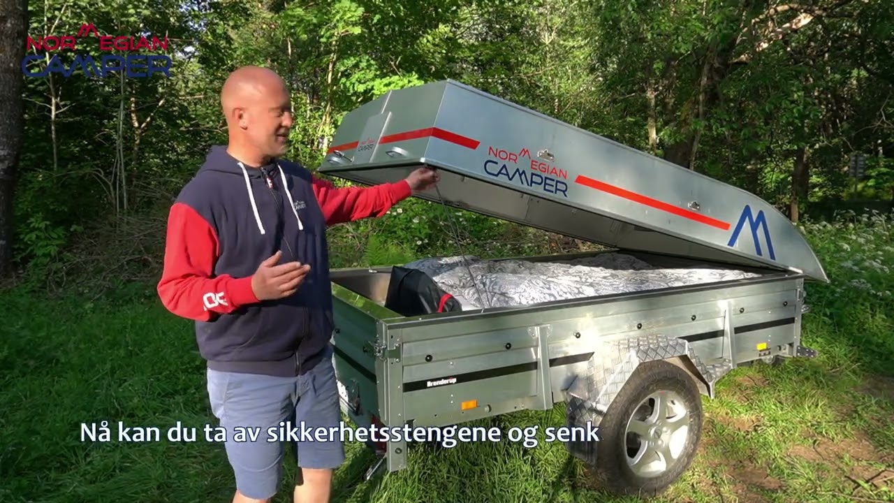 Norwegian Camper instruksjonsvideo - bruke camperen som båt
