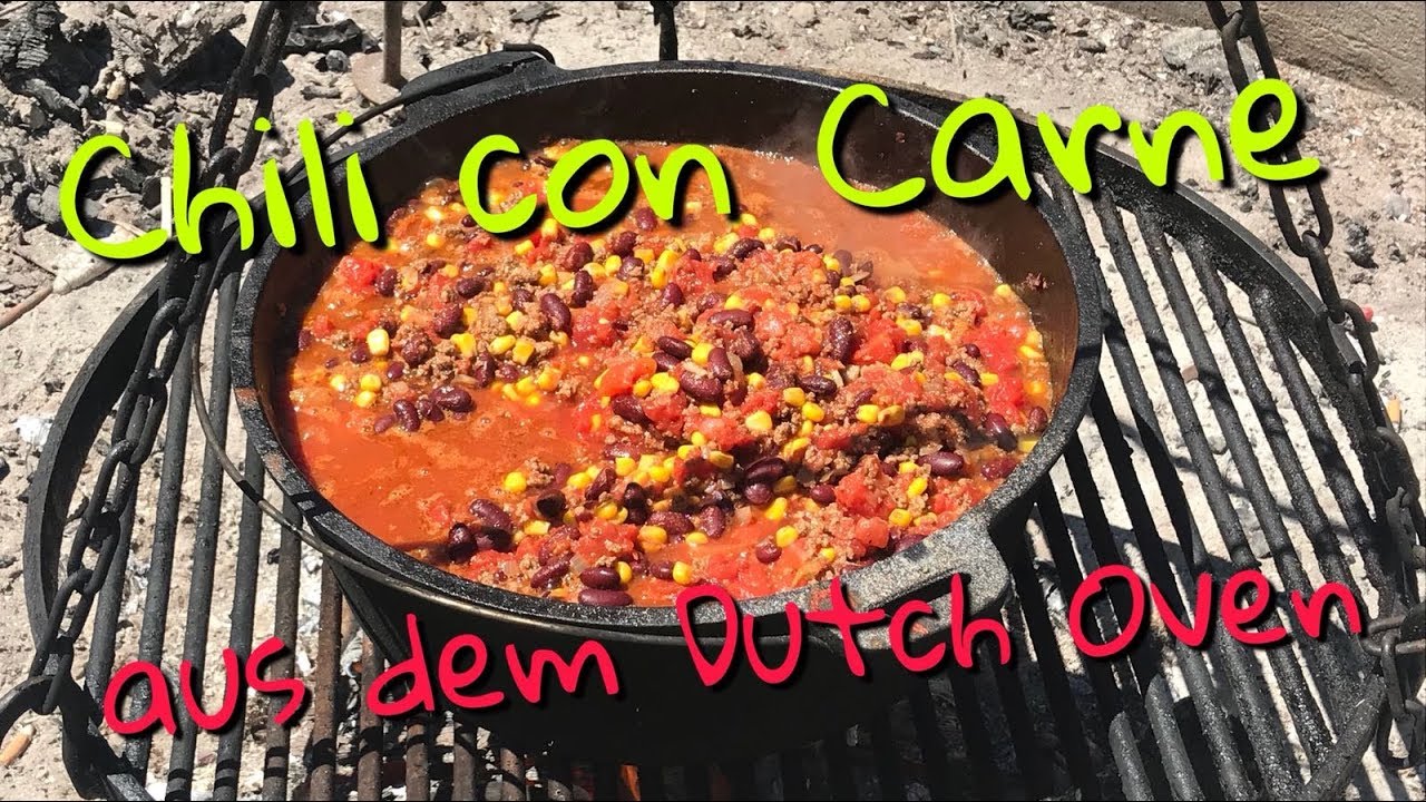 #084 - Chili Con Carne aus dem Dutch Oven 🇲🇽