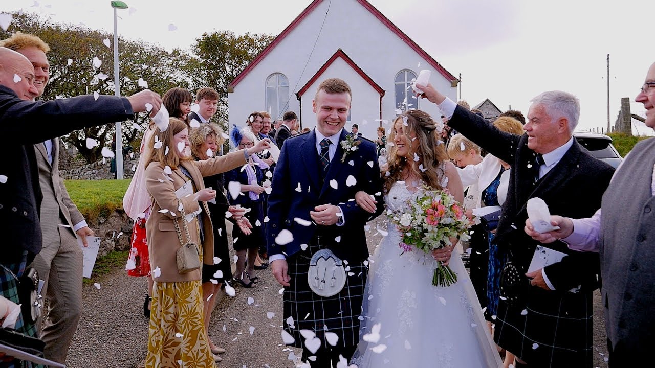 Durness Church, Kristina & Mark