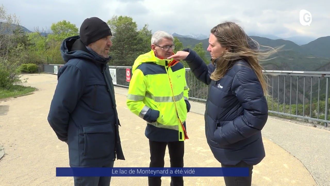 Reportage - Le lac de Monteynard a &eacute;t&eacute; vid&eacute;