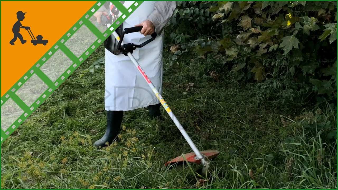 Decespugliatore professionale a scoppio Bluebird con motore Honda GX 50: vediamolo in azione