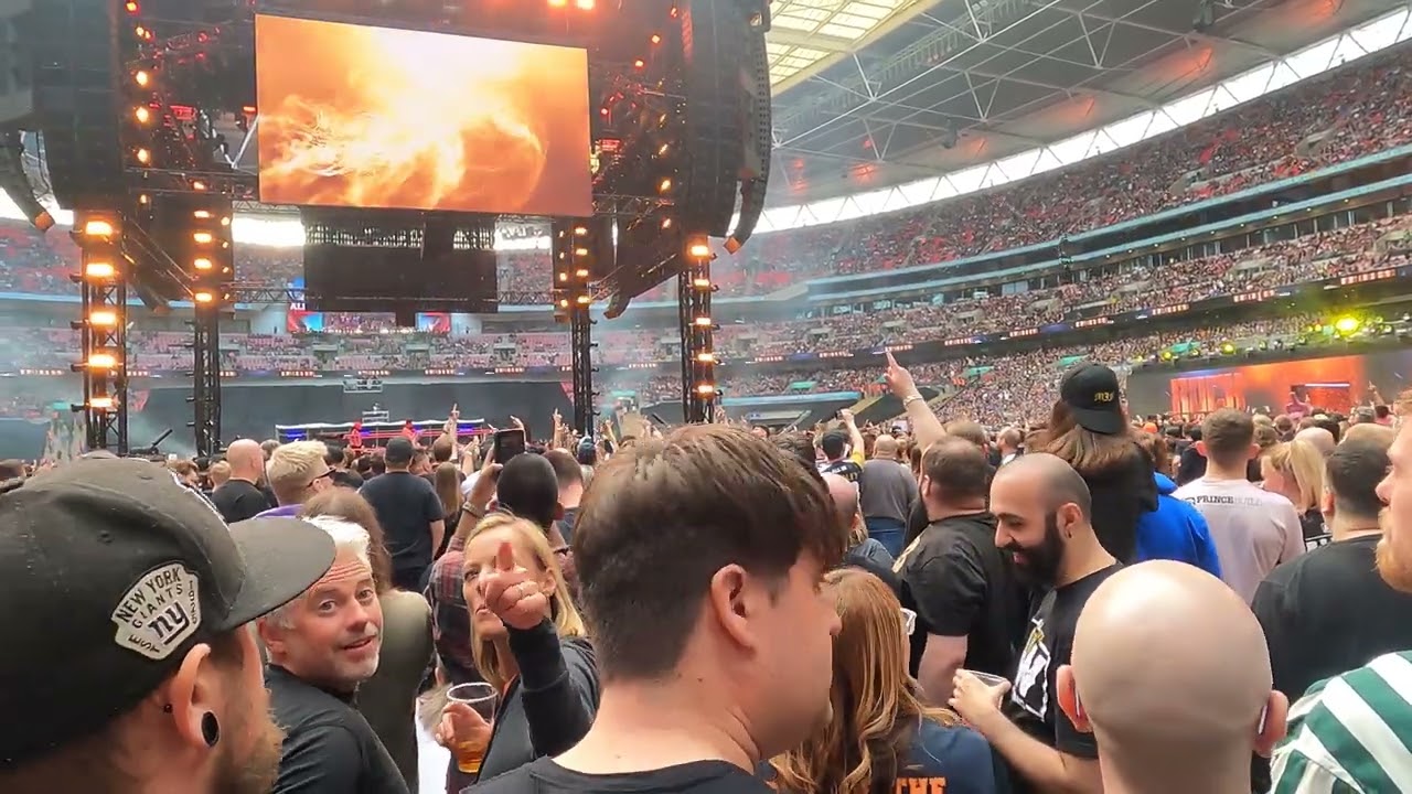AEW All In - Live footage from Wembley Stadium