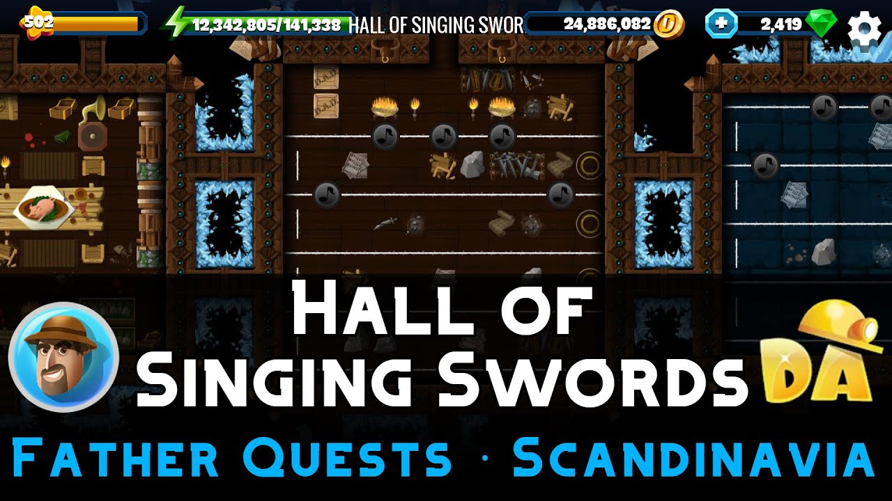 Hall of Singing Swords | Father Scandinavia #8 | Diggy's Adventure
