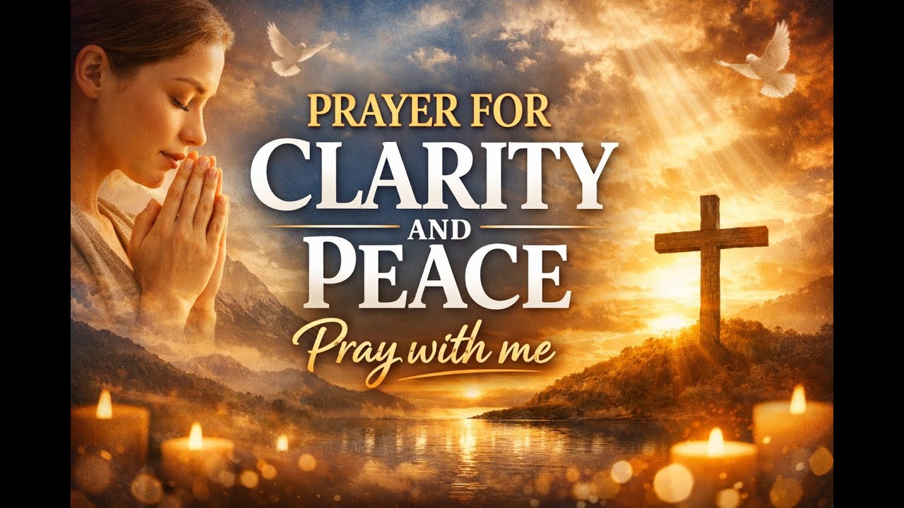 PRAYER FOR CLARITY AND PEACE | When Your Mind Is Confused, Pray This