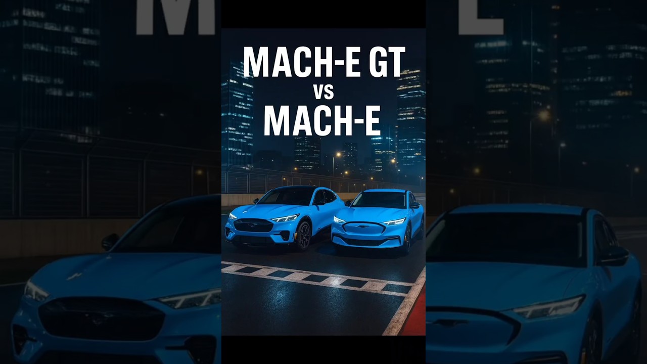 Mustang Mach-E GT vs Mach-E &ndash; prawdziwy pojedynek!