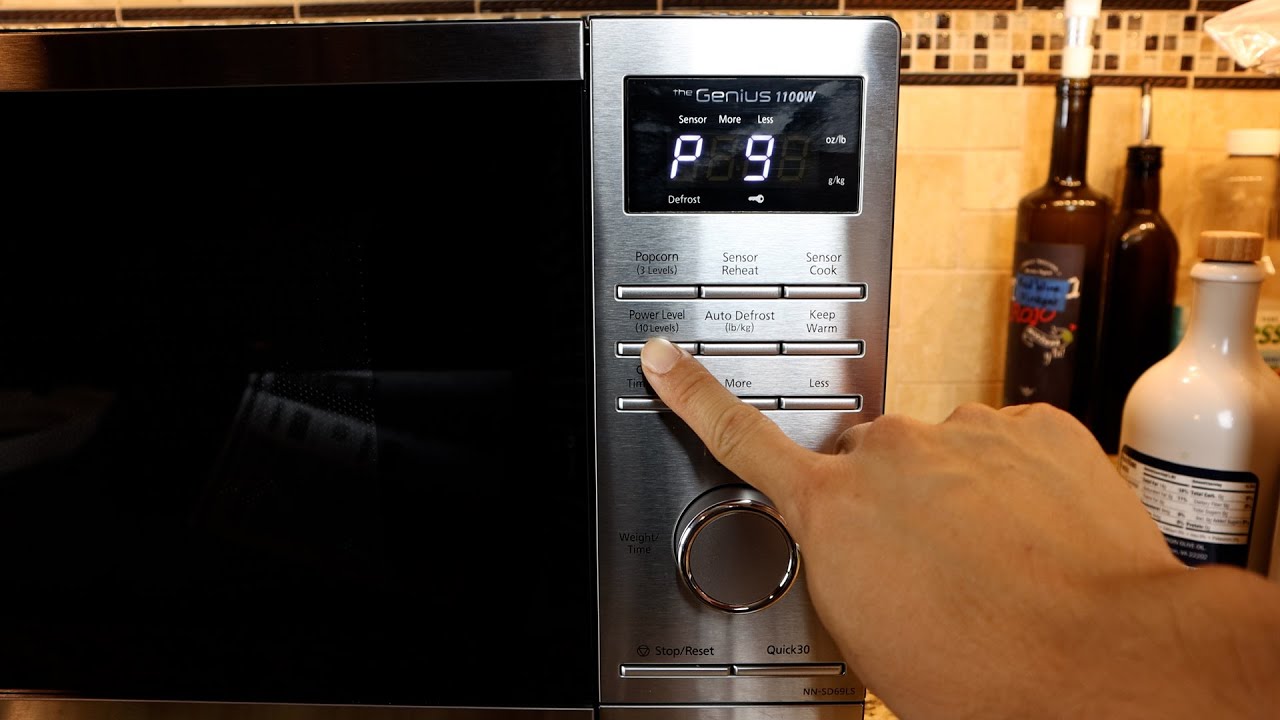 Обзор микроволновой печи Panasonic Genius NN-SD69LS мощностью 1100 Вт