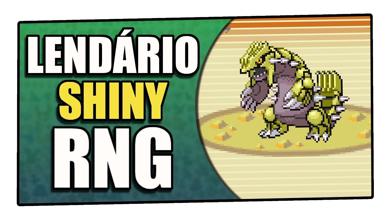 Lendário Shiny Usando RNG em Emerald
