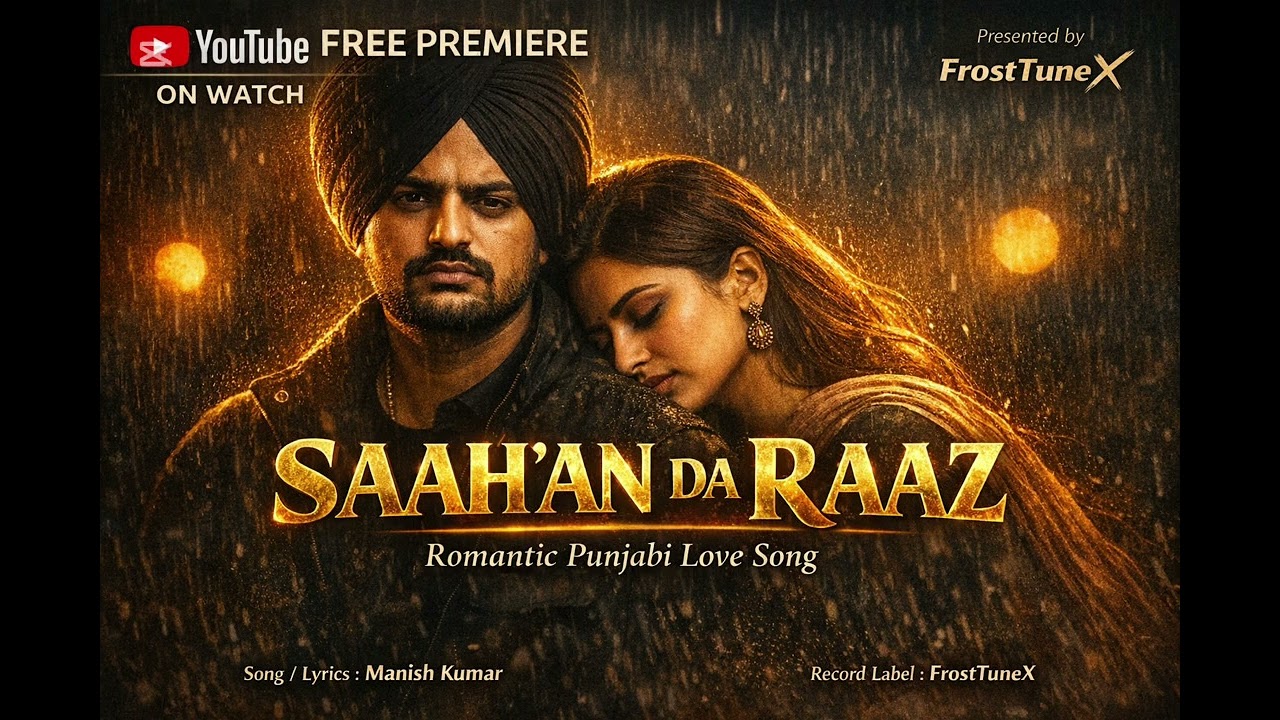 Saah’an Da Raaz ❤️ | Romantic Punjabi Love Song | Male Female Duet | FrostTuneX