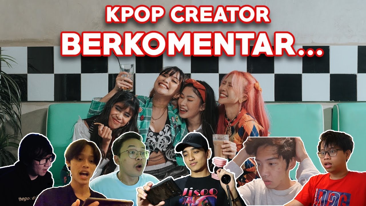 KPOP CONTENT CREATORS REACT TO PINK PANDA LOVESICK GIRLS MV COVER