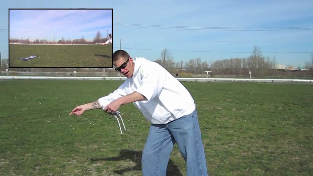Revolution Tutorial - Flat Relaunch (quad line stunt kite)