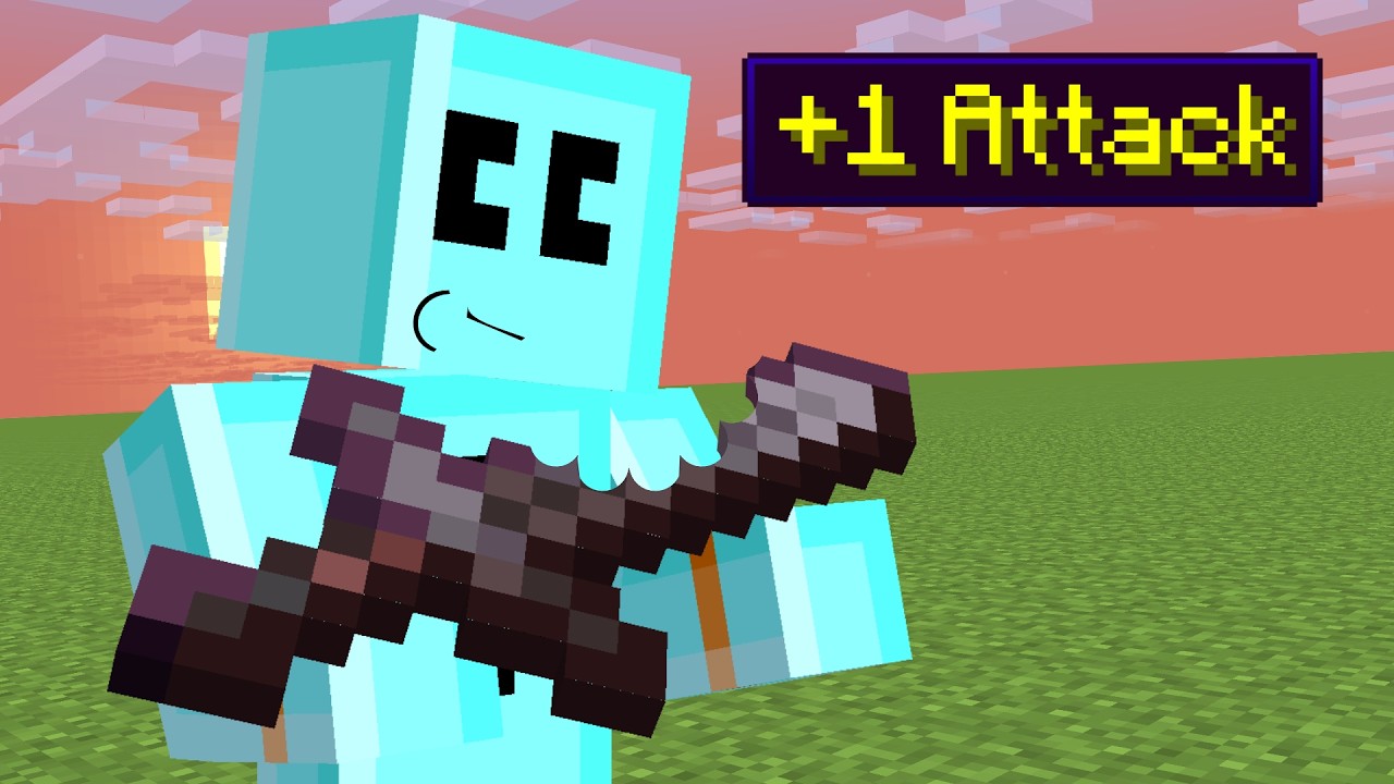 Minecraft but Everything is Food