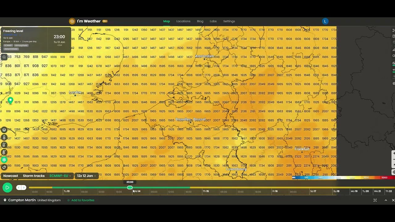 Eerst voor al Warm dan terug koud! | Weer en Lyo Januari-bericht (Deel 1)