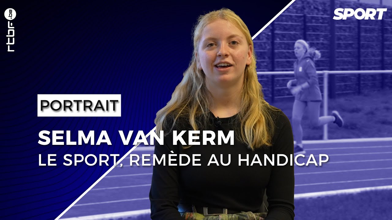 Selma Van Kerm court, saute, lance et combat son hémiplégie de façon surprenante | handisport