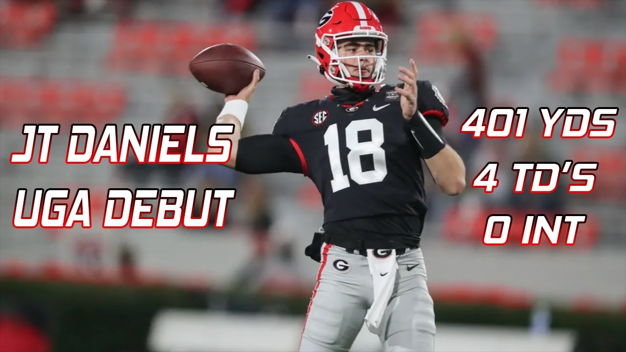 JT DANIELS UGA DEBUT | Full Highlights Vs. Mississippi St 2020 | (401 YDS, 4 TDS)