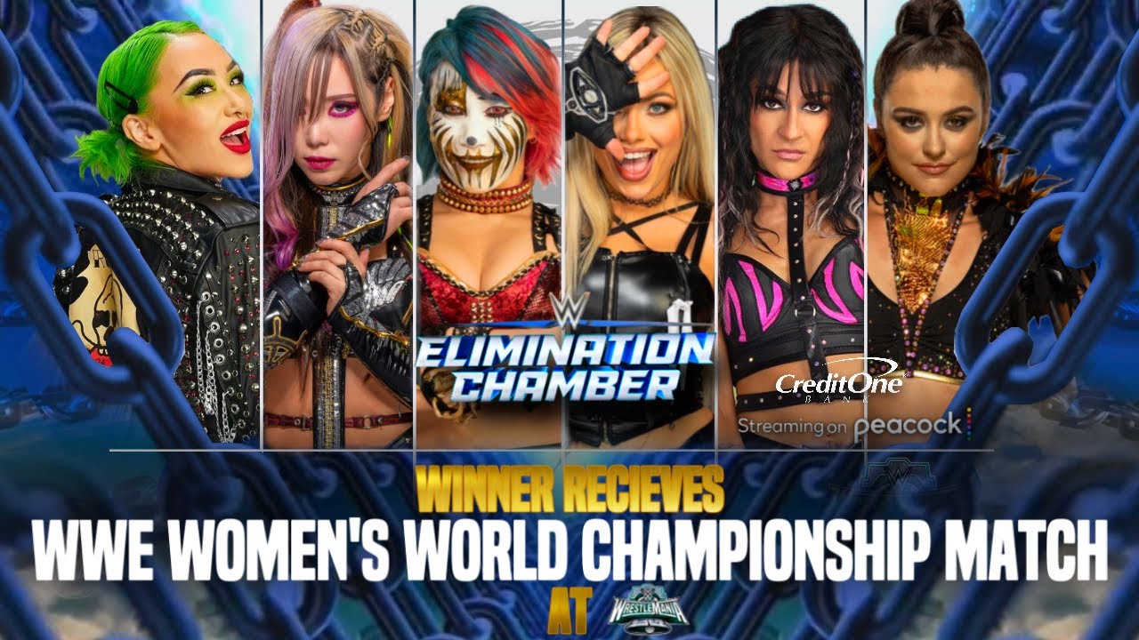 WWE 2K24 ELIMINATION CHAMBER MATCH - WINNER EARNS A WWE WOMEN’S WORLD CHAMPIONSHIP AT WM 40