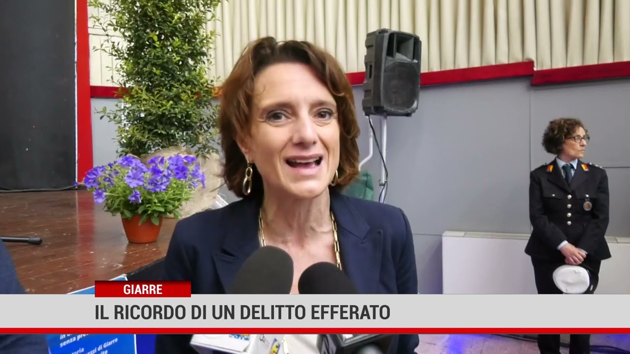 GIARRE. Il ricordo di un delitto efferato
