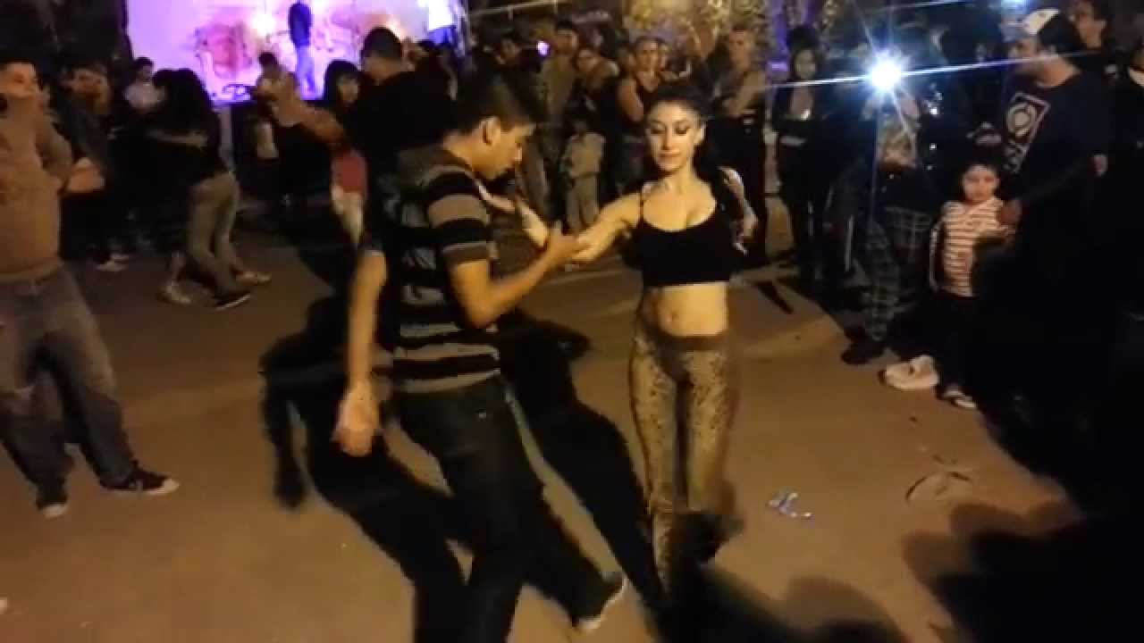 Maxi y Nahir Baile Libre en Salsa y Bachata Para Todos 20-04-2014