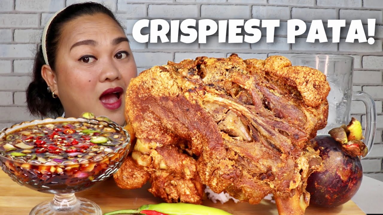 CRISPY PATA SOLO MUKBANG W/ MOMMY YE OF JUST LAFAM!