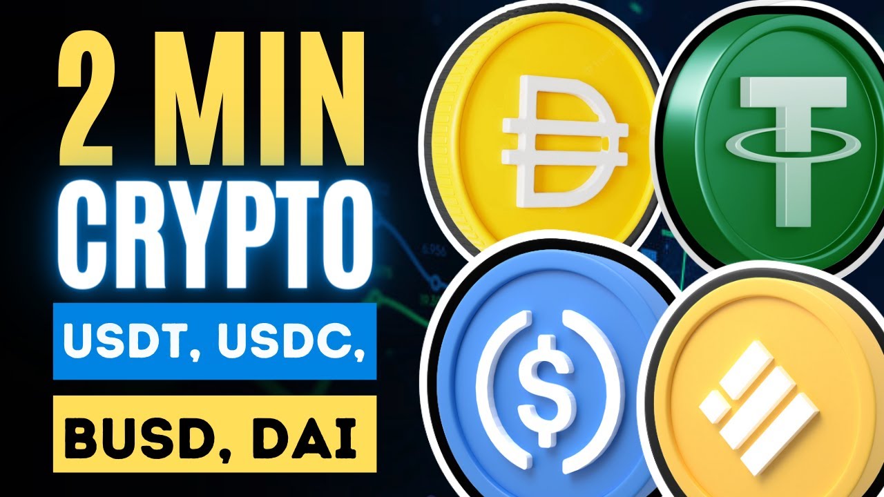Tether USDT vs USDC vs BUSD vs DAI | 2 Minute Crypto