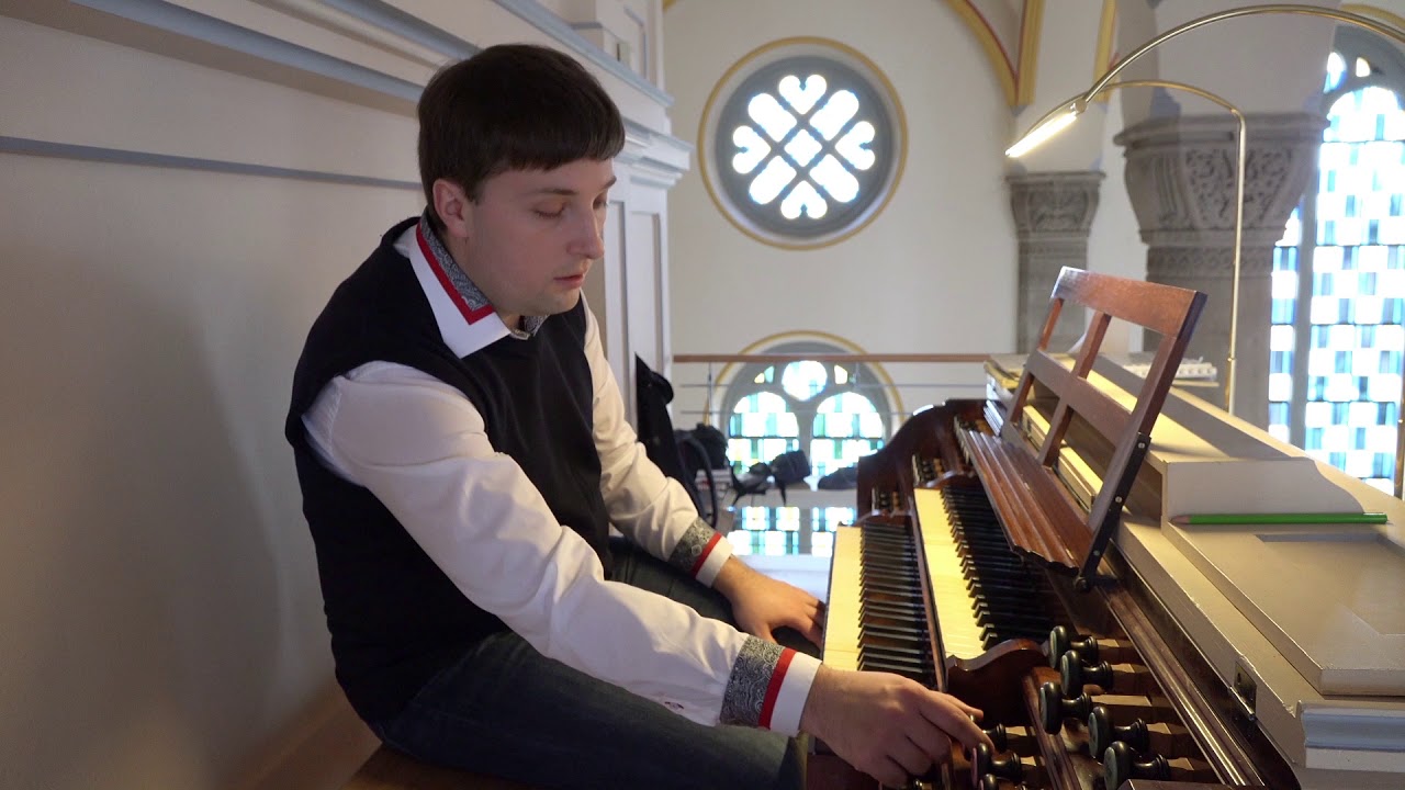 Presentation of the E. F. Walcker Organ (1854) in Neuhausen by Dr. Michal Markuszewski, April 2019