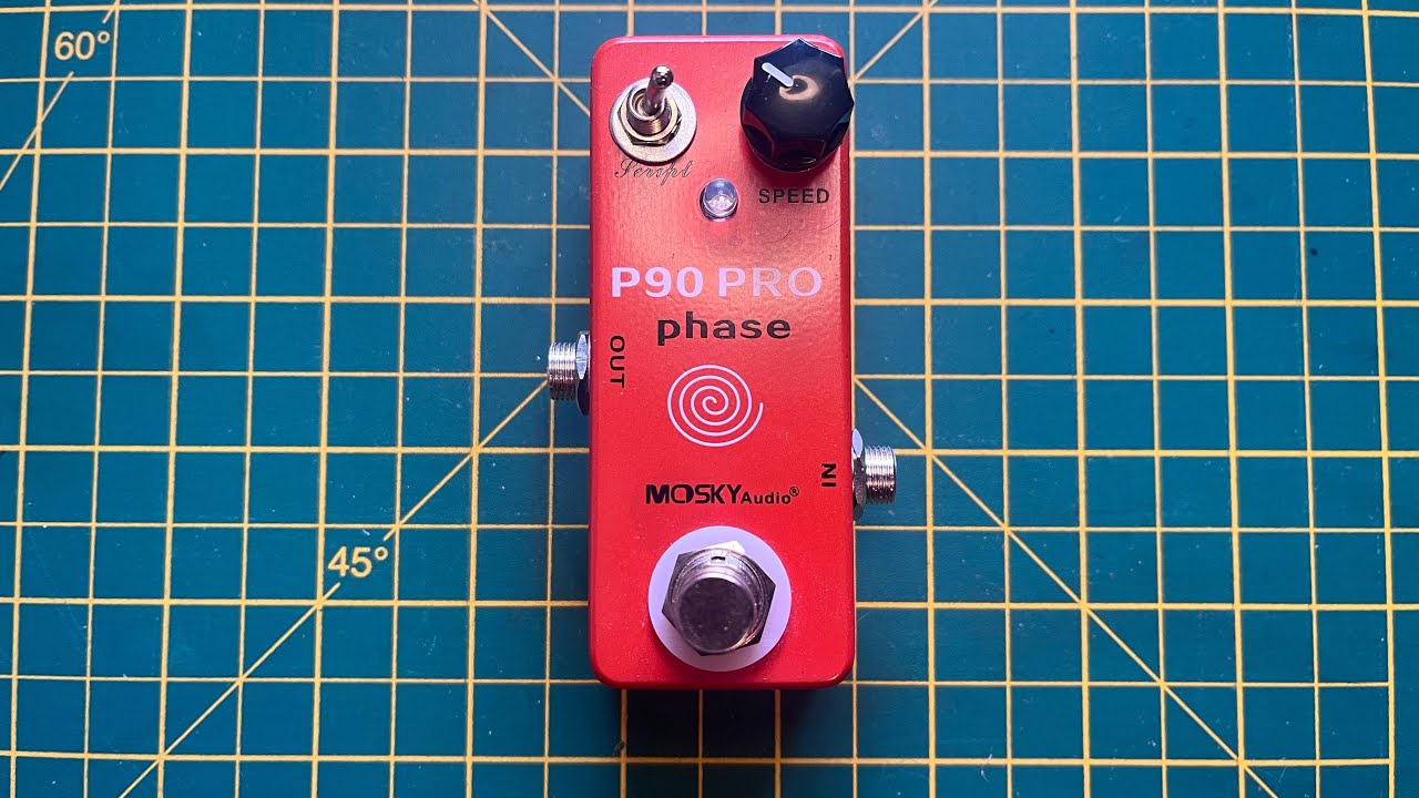 Mosky P90 Pro Phaser Unboxed and Dismantled. MXR Phase 90 Clone. 