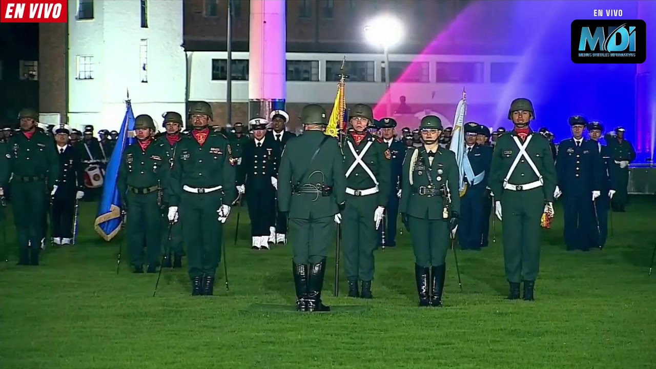 Presentación y reconocimiento de tropas y de la nueva Cúpula Militar al ministro de Defensa Nacional