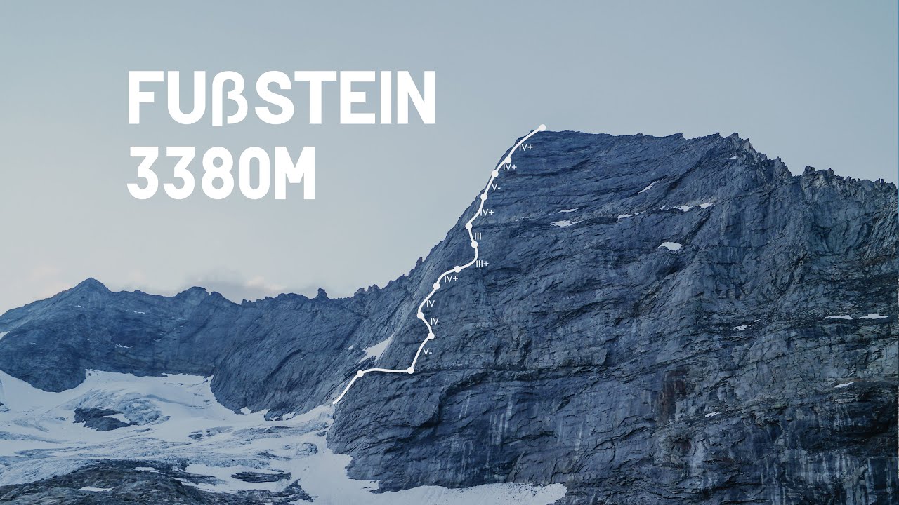 Fußstein 3380m Nordkante