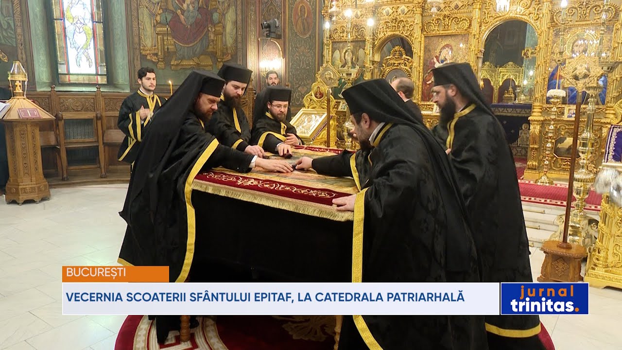 Vecernia scoaterii Sfântului Epitaf, la Catedrala Patriarhală