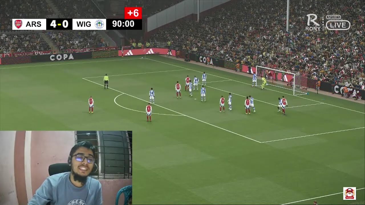 🔴LIVE : Arsenal vs Wigan | Emirates Fa Cup 2026 | Full Match Streaming | PES 21 Simulation Gameplay