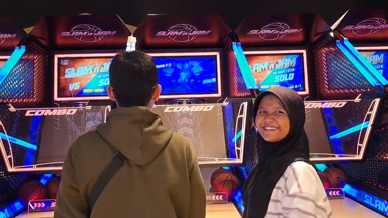 MAIN BASKET BERSAMA AYAH DI TIME ZONE MALL TAMAN ANGGREK