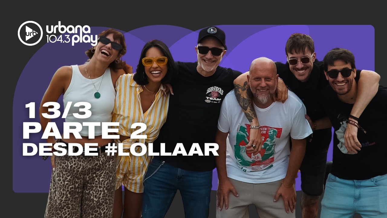 Mora Fisz canta en vivo, Javi Ponzone recomienda cine y series en #Perros2026 desde #LOLLAAR