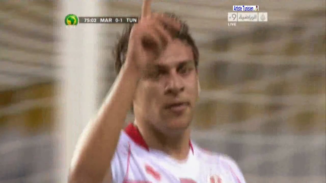 CAN 2012 Maroc vs Tunisie (0-2) - But Ph&eacute;nom&eacute;nal de Youssef Msakni (75') 23-01-2012