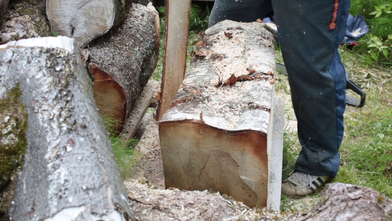 Freehand Chainsaw Milling