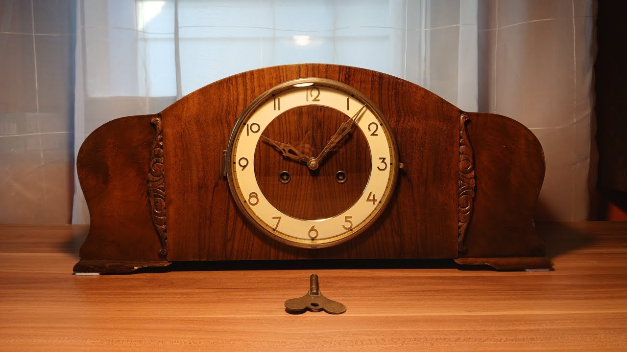 Karl Lauffer bimm bamm kandalló óra//Katl Lauffer bimm bamm mantel clock