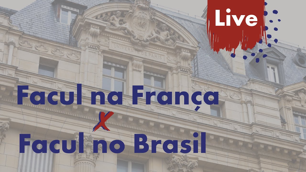 Estudar na Fran&ccedil;a &eacute; mais facil do que entrar na faculdade publica no Brasil