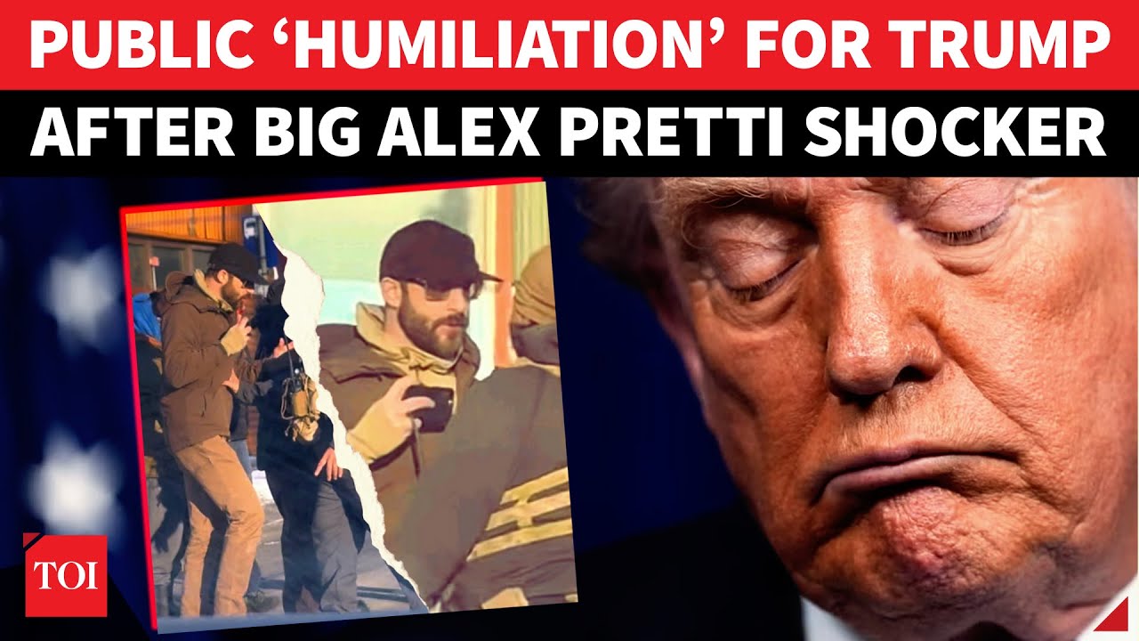 Trump’s ‘MINNESOTA HUMILIATION’ On Cam; US President ‘Admits Mistake’ After Pretti Shocker
