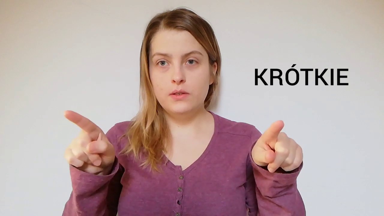 Zajęcia z języka migowego - przeciwieństwa