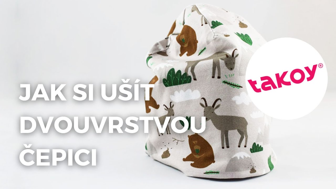 👲🏼 JAK UŠÍT DVOUVRSTVOU ČEPICI  │ @TakoyCZ