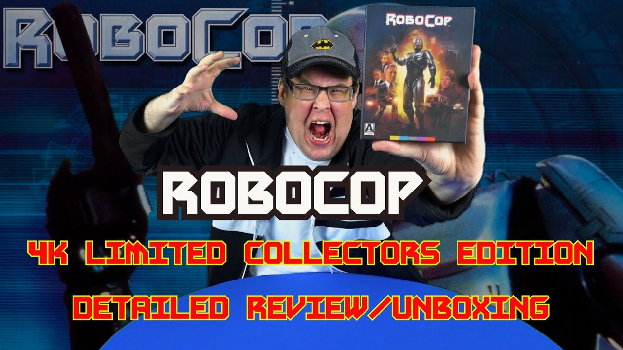 ROBOCOP (1987) 4K LIMITED EDITION BOXSET | DETAILED REVIEW/UNBOXING (ARROW VIDEO)