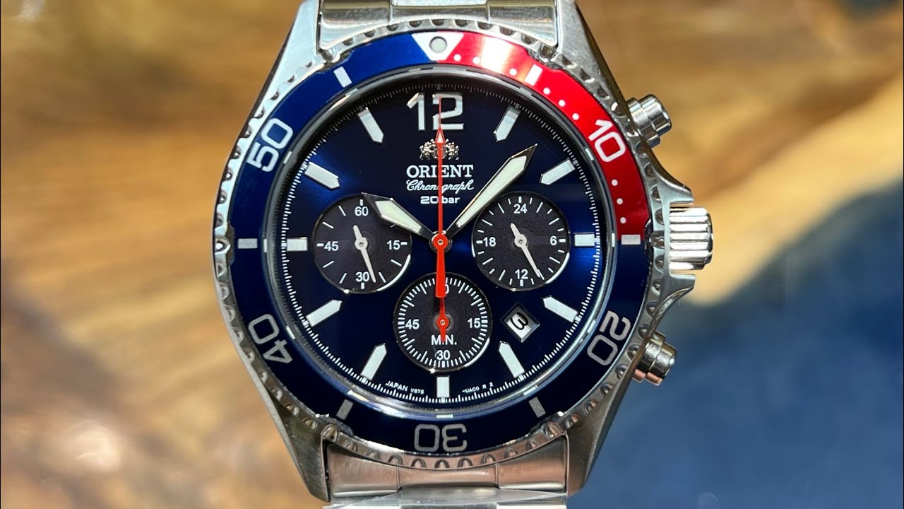 Đồng Hồ Nam Orient Sports Solar RN-TX0201L (RA-TX0201L10B)