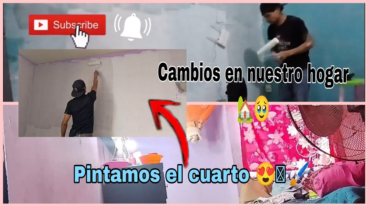 Pintamos El Cuarto 🖌️🥰Cambios En La Casita Propia 🏡🫰❤️//Jennifer Elizondo 