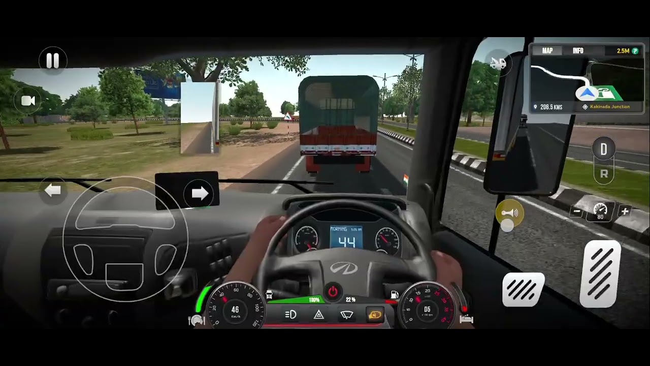 Truck simulator. Indian truck master game play. #trucksimulator #truckmastersindialive 