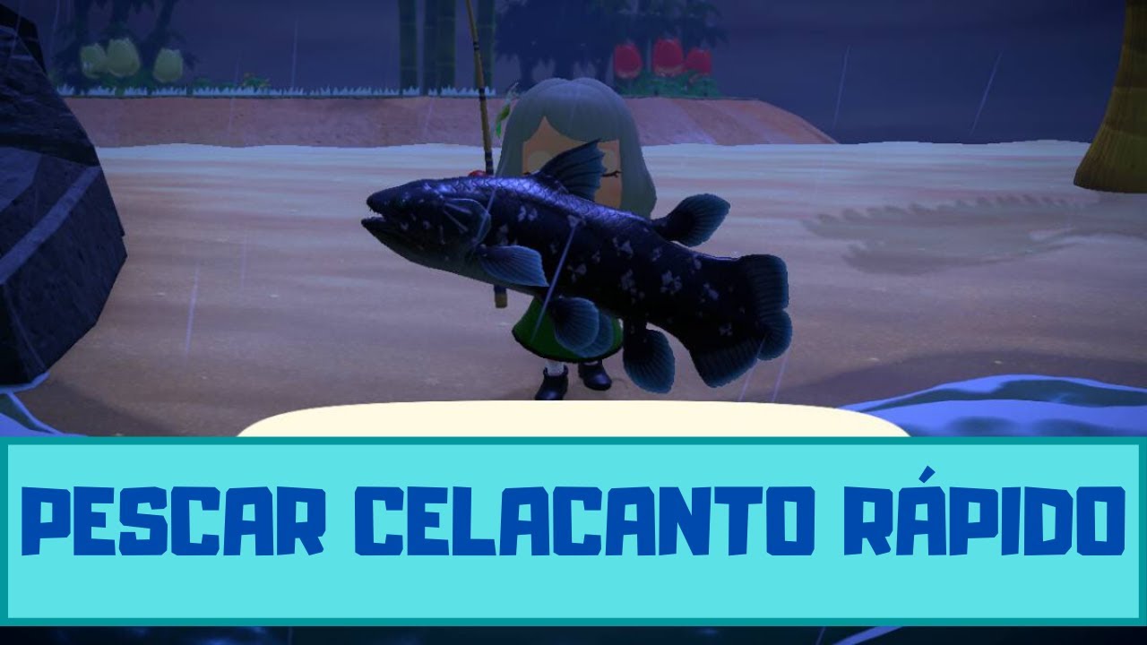 TRUCO para PESCAR al CELACANTO RÁPIDO en Animal Crossing New Horizons| CobayasGamer