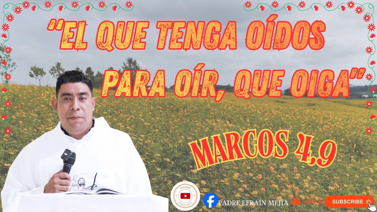 ✝️ Santa Misa. Miércoles 28 de Enero del 2026.  // Marcos 4,9 // || Padre Efraín Mejía