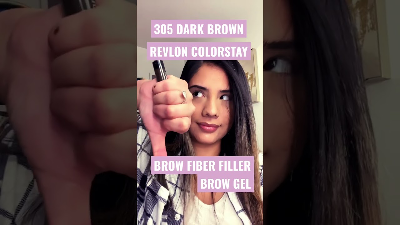 REVLON COLOR STAY BROW FILLER? 🧐 REVIEW #youtubeshorts